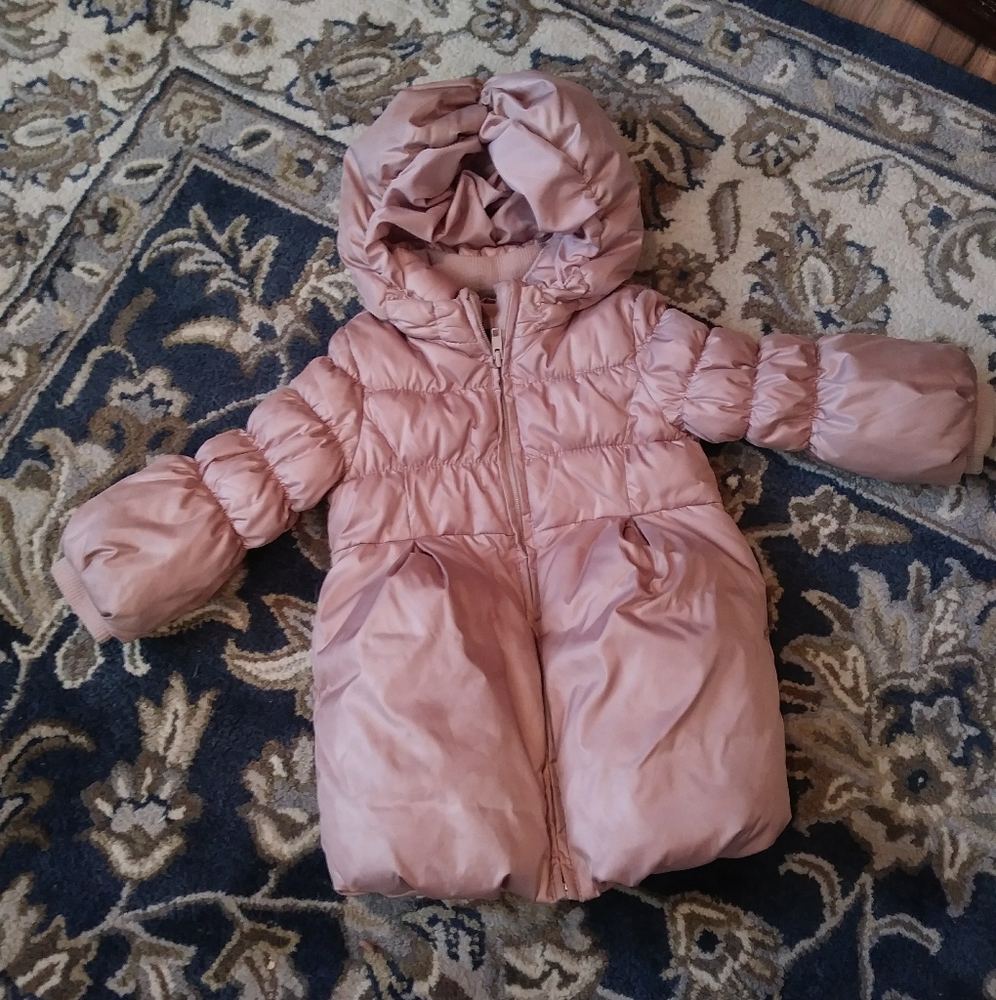 Toddler girls puffy jacket